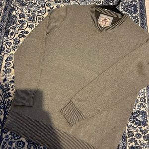 Gray Boy V-neck Bottom Sweater 10-11 age